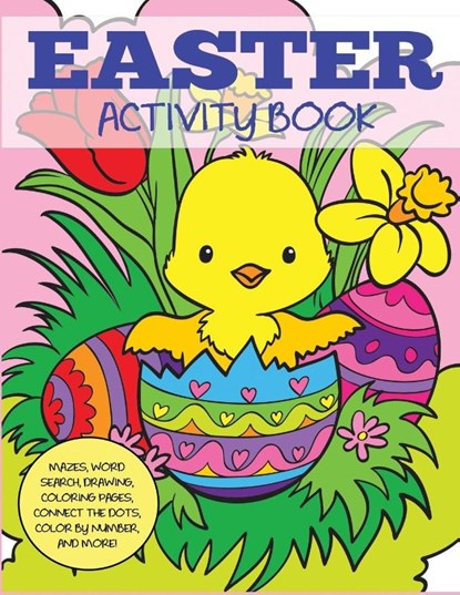 Easter Activity Book, Creative Coloring Press - Paperback - 9781949651478