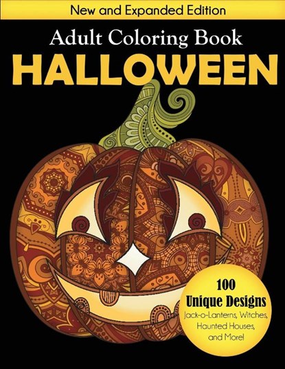 Halloween Adult Coloring Book, Creative Coloring - Paperback - 9781949651683
