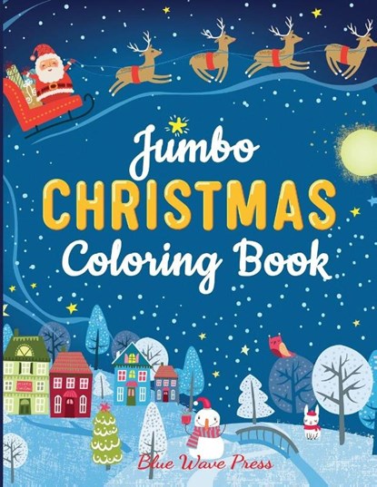 Jumbo Christmas Coloring Book, Blue Wave Press - Paperback - 9781949651898