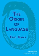 The Origin of Language - Eric Gans - 9781949966145