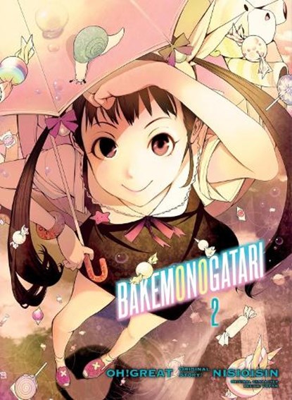 Bakemonogatari (Manga), volume 2, NisiOisiN - Paperback - 9781949980028