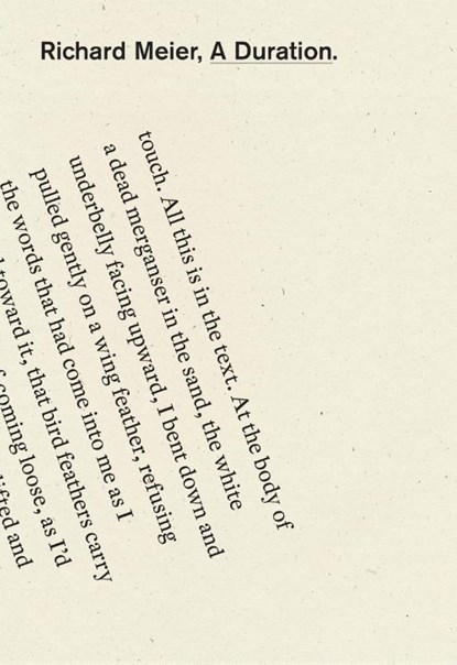 A Duration, Richard Meier - Paperback - 9781950268788
