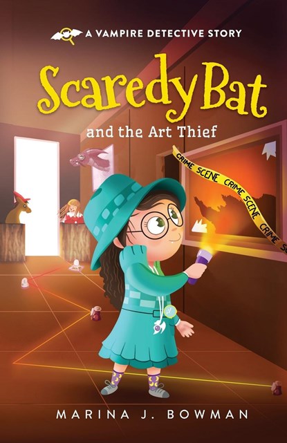 Scaredy Bat and the Art Thief, Marina J Bowman - Paperback - 9781950341627