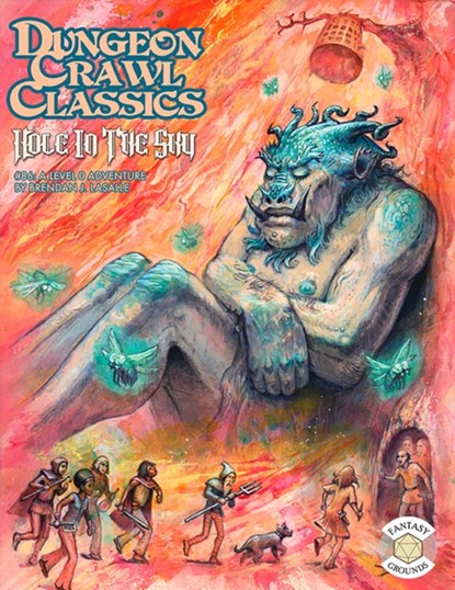Dungeon Crawl Classics #86: Hole in the Sky, Brendan LaSalle - Paperback - 9781950783045