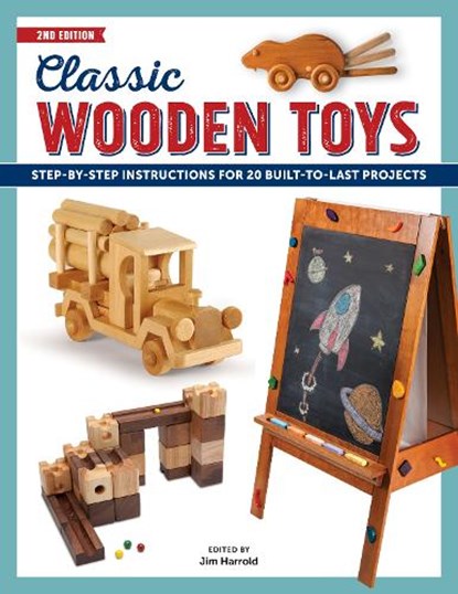 Classic Wooden Toys, Jim Harrold - Paperback - 9781950934003