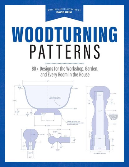 Woodturning Patterns, David Heim - Paperback - 9781950934171