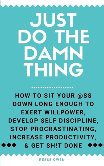 Just Do The Damn Thing, Reese Owen - Paperback - 9781951238032
