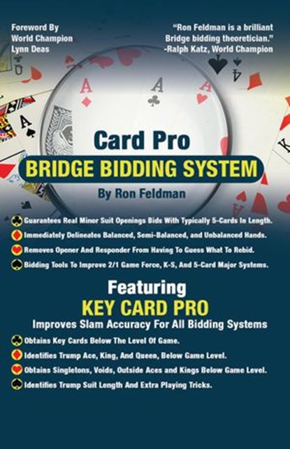 Card Pro Bridge Bidding System, Ron Feldman - Ebook - 9781951255008