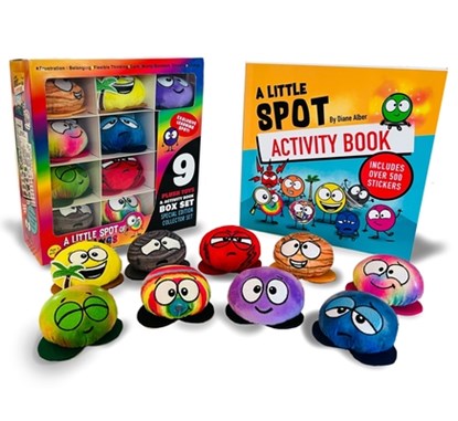 A Little Spot of Feelings 9 Plush Toys with Activity Book Box Set, Diane Alber - Paperback - 9781951287719