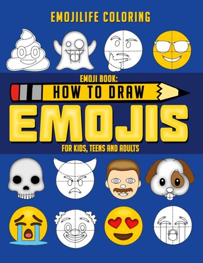 How to Draw Emojis, Emojilife Coloring - Paperback - 9781951355029