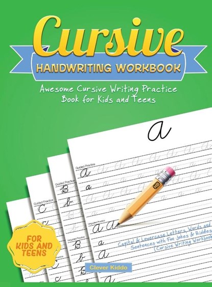 Cursive Handwriting Workbook, Clever Kiddo - Gebonden - 9781951355371