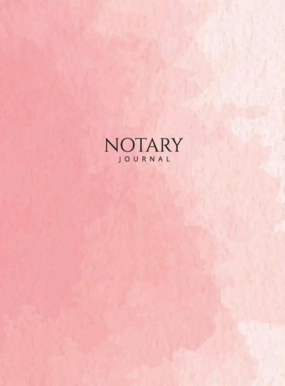 Notary Journal, Notes for Work - Gebonden - 9781951373665