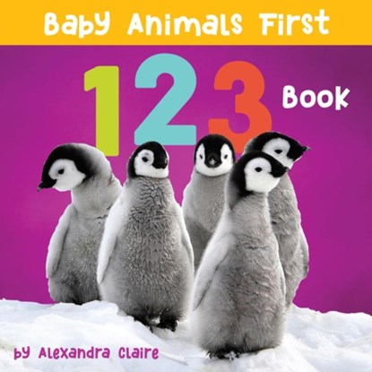 Baby Animals First 123 Book, CLAIRE,  Alexandra - Gebonden - 9781951412012