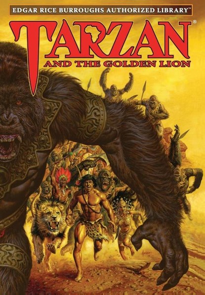 Tarzan and the Golden Lion, Edgar Rice Burroughs - Gebonden - 9781951537081