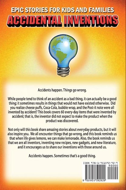 Epic Stories For Kids and Family - Accidental Inventions That Changed Our World, Riddleland - Paperback - 9781951592929