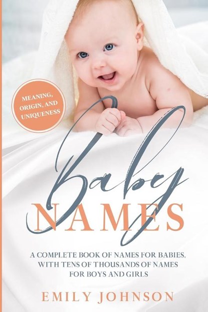 Baby Names Book, Emily Johnson - Paperback - 9781951643102