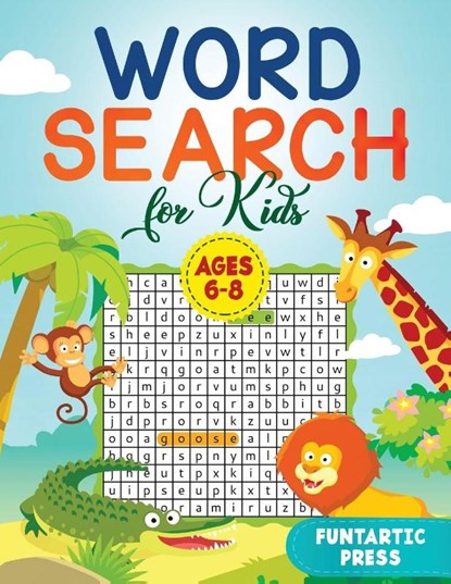 Word Search for Kids Ages 6-8, Funtartic Press - Paperback - 9781951652180