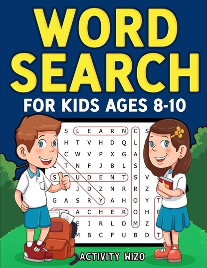 Word Search for Kids Ages 8-10, Activity Wizo - Paperback - 9781951806194
