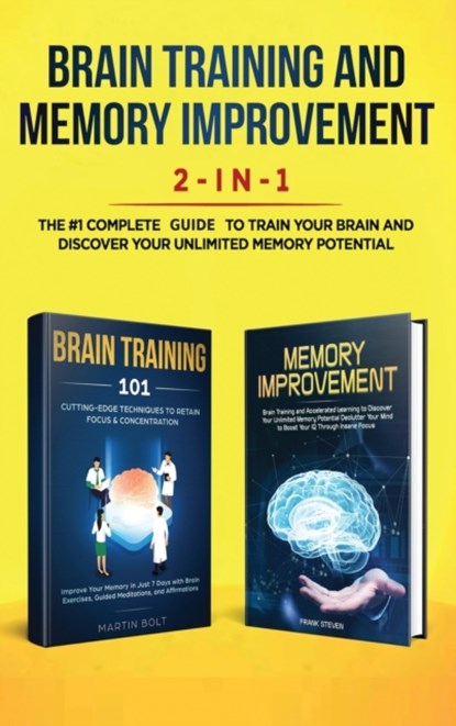 Brain Training and Memory Improvement 2-in-1, Steven Frank - Gebonden - 9781952083235