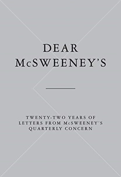 DEAR MCSWEENEYS, DANIEL LEVIN BECKER - Paperback - 9781952119019