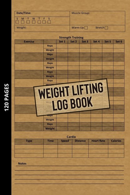 Weight Lifting Log Book, Michael Smith - Paperback - 9781952213366