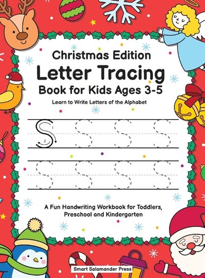 Letter Tracing Book for Kids Ages 3-5, Smart Salamander Press - Gebonden - 9781952264641