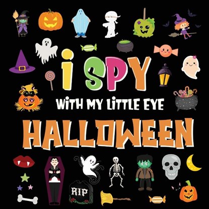 I Spy With My Little Eye - Halloween, Pamparam Kids Books - Paperback - 9781952772467