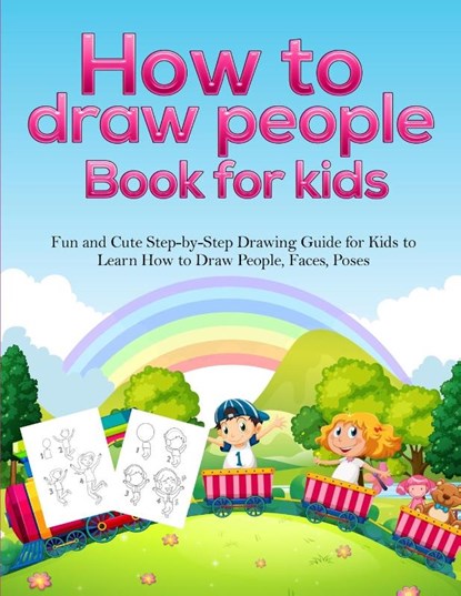 How To Draw People Book For Kids, Pineapple Activity Books - Paperback - 9781953036018