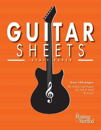 Guitar Sheets Staff Paper, Christian J Triola - Paperback - 9781953101112