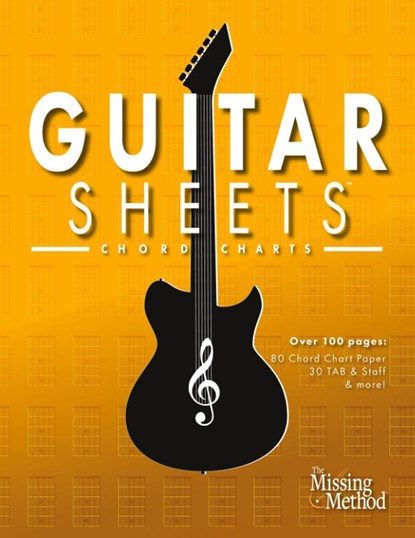 Guitar Sheets Chord Chart Paper, Christian J Triola - Paperback - 9781953101136