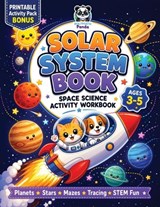 Solar System Book for Kids 3-5 Space Science Activity Workbook - Polymath Panda - 9781953149831
