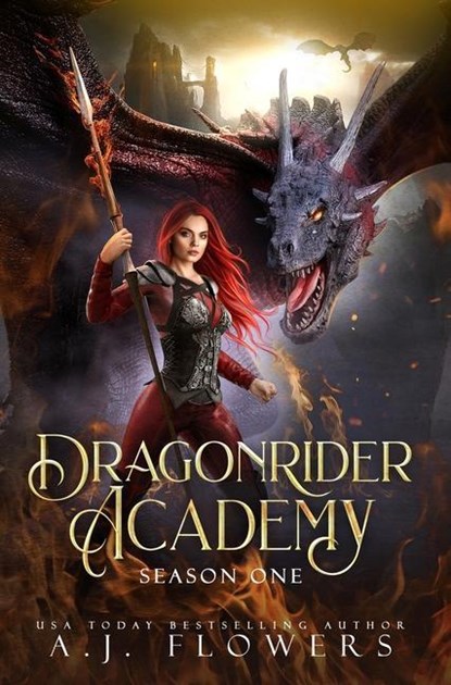 Dragonrider Academy, A J Flowers - Gebonden - 9781953393050