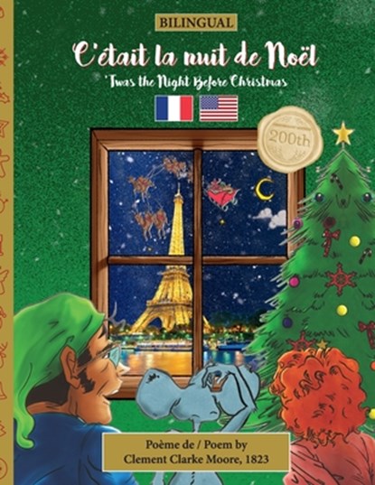 BILINGUAL 'Twas the Night Before Christmas - 200th Anniversary Edition, Sally M. Veillette ; Clement Clarke Moore - Paperback - 9781953501516