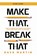 Make That, Break That - Study Guide, Dave Martin - Paperback - 9781954089075