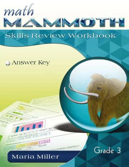 Math Mammoth Grade 3 Skills Review Workbook Answer Key, Maria Miller - Paperback - 9781954379145