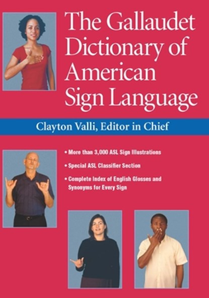 The Gallaudet Dictionary of American Sign Language, Clayton Valli - Paperback - 9781954622012