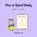 How to Spend Wisely, Kelly Lee - Paperback - 9781954945043
