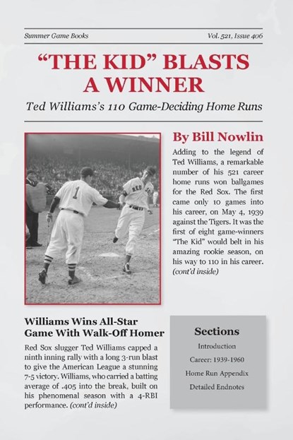 The Kid Blasts a Winner, Bill Nowlin - Paperback - 9781955398169