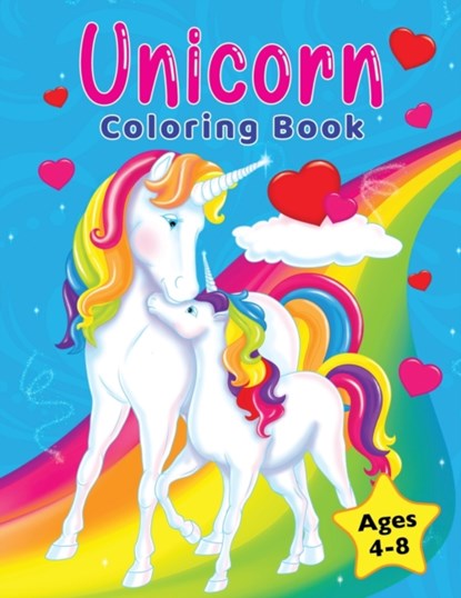 Unicorn Coloring Book, Golden Age Press ; Roslen Roy Mack - Paperback - 9781955421010