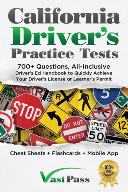 California Driver's Practice Tests, Stanley Vast - Paperback - 9781955645003