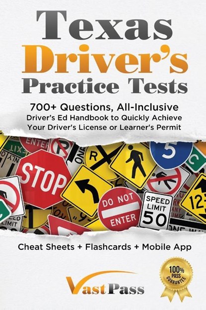 Texas Driver's Practice Tests, Stanley Vast - Paperback - 9781955645010