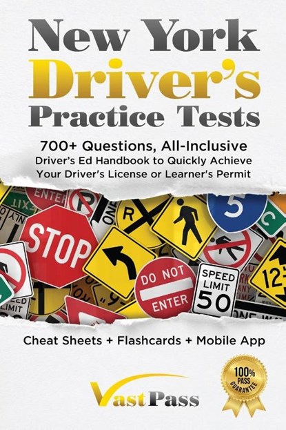 New York Driver's Practice Tests, Stanley Vast - Paperback - 9781955645034