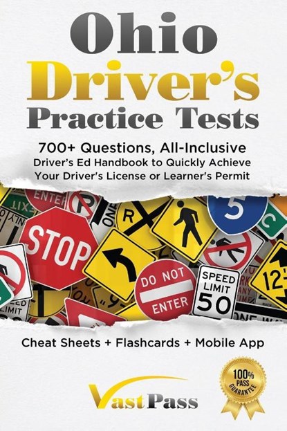 Ohio Driver's Practice Tests, Stanley Vast - Paperback - 9781955645065