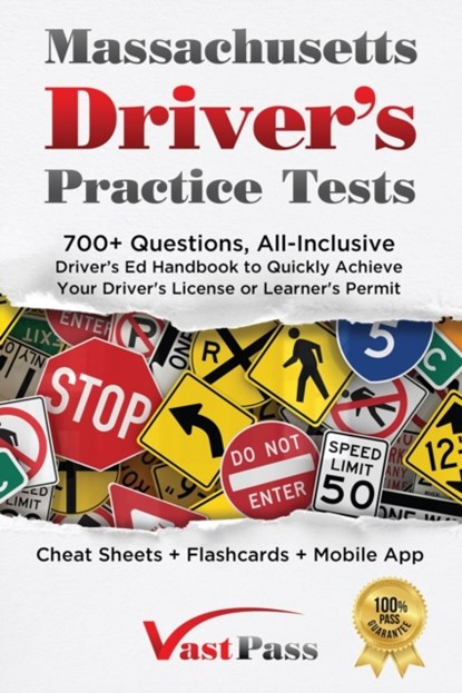 Massachusetts Driver's Practice Tests, Stanley Vast - Paperback - 9781955645157