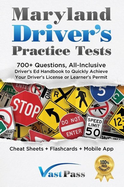 Maryland Driver's Practice Tests, Stanley Vast - Paperback - 9781955645188