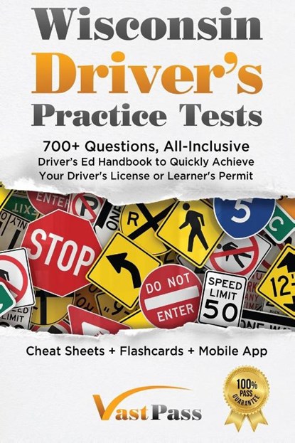 Wisconsin Driver's Practice Tests, Stanley Vast - Paperback - 9781955645201
