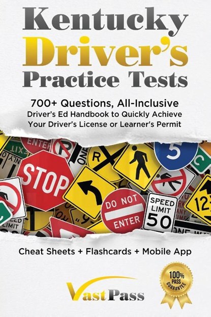 Kentucky Driver's Practice Tests, Stanley Vast - Paperback - 9781955645256