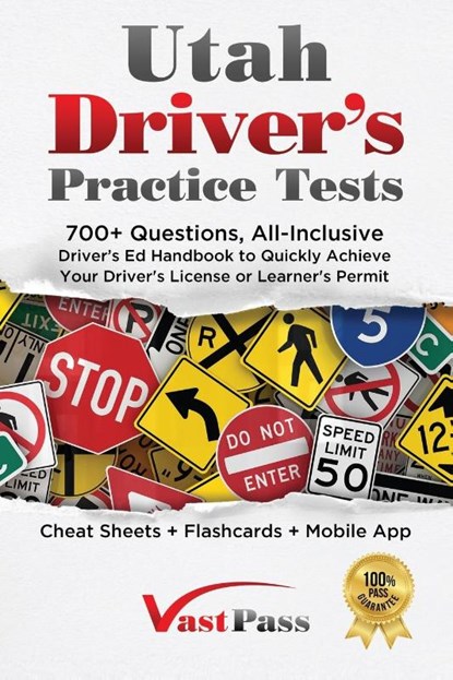 Utah Driver's Practice Tests, Stanley Vast - Paperback - 9781955645294