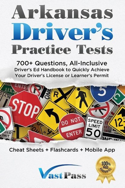Arkansas Driver's Practice Tests, Stanley Vast - Paperback - 9781955645324