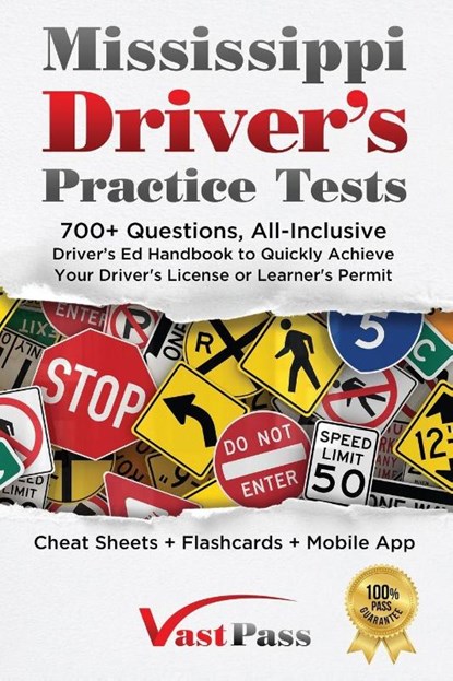 Mississippi Driver's Practice Tests, Stanley Vast - Paperback - 9781955645331